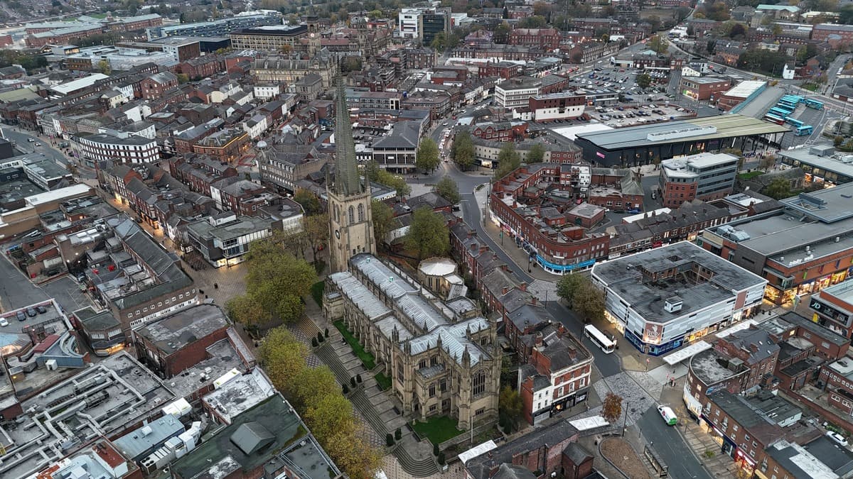 Local scene in Wakefield