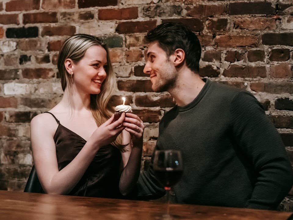 Couple on a date night